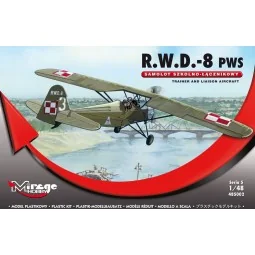 R.W.D.-8 (PWS) Trainer and Liaison Airc., 1/48 - Mirage Hobby 485002