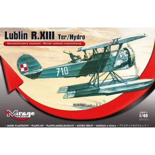 Lublin R.XIII Ter/Hydro Rec. seaplane - Mirage Hobby 485003
