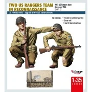 TWO US RANGERS TEAM IN RECONNAISSANCE, 1/35 - Mirage Hobby 350003