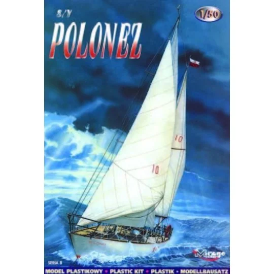 Segeljacht Polonez, 1/50 - Mirage Hobby 50081 Segeljacht Polonez, 1/50 - Mirage Hobby 50081