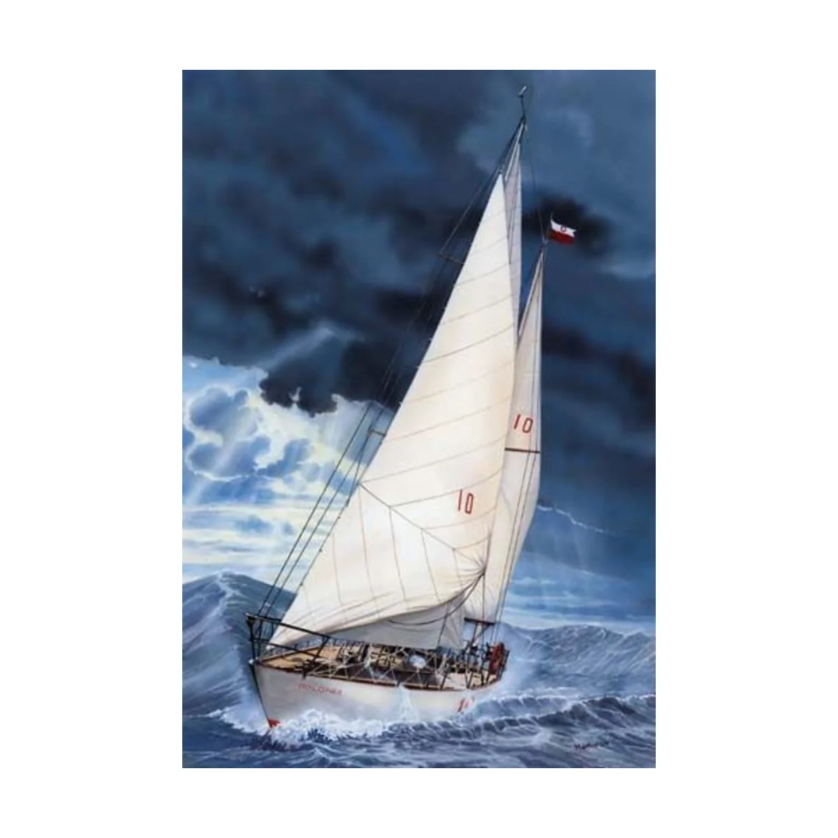 Segeljacht Polonez, 1/50 - Mirage Hobby 50081 Segeljacht Polonez, 1/50 - Mirage Hobby 50081