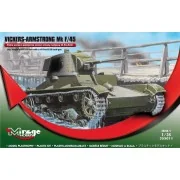 Vickers-Armstrong Mk F/45, 1/35 - Mirage Hobby 355011 Vickers-Armstrong Mk F/45, 1/35 - Mirage Hobby 355011