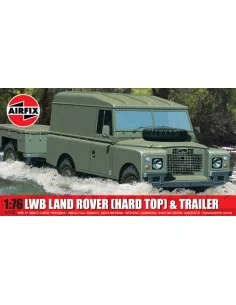 LWB Land Rover (Hard Top) & Trailer, 1/76 - Airfix A02324