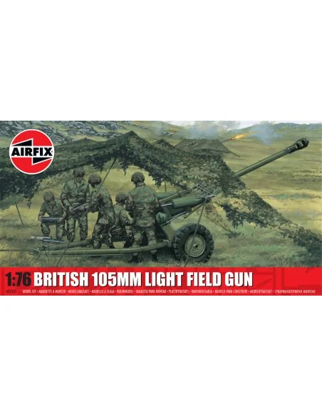 British 105mm Light Field Gun, 1/76 - Airfix A02332