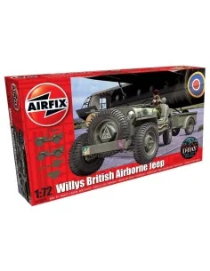 Willys Jeep, Trailer & 6PDR Gun, 1/72 - Airfix A02339