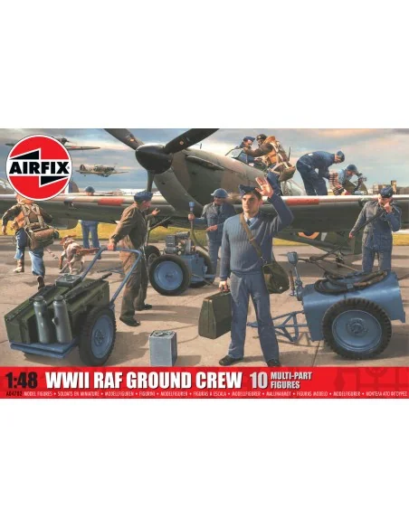 WWII RAF Ground Crew, 1/48 - Airfix A04702