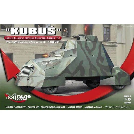 KUBUS Warsaw´44 Uprising Armoured Car, 1/35 - Mirage Hobby 355026