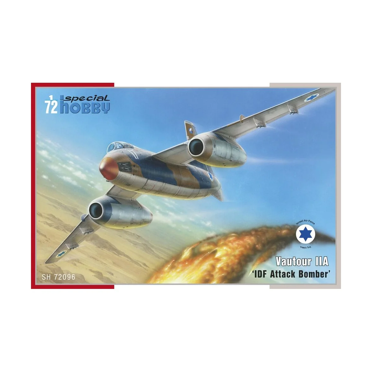 Vautour IIA 'IDF Attack Bomber', 1/72 - Special Hobby 100-SH72096