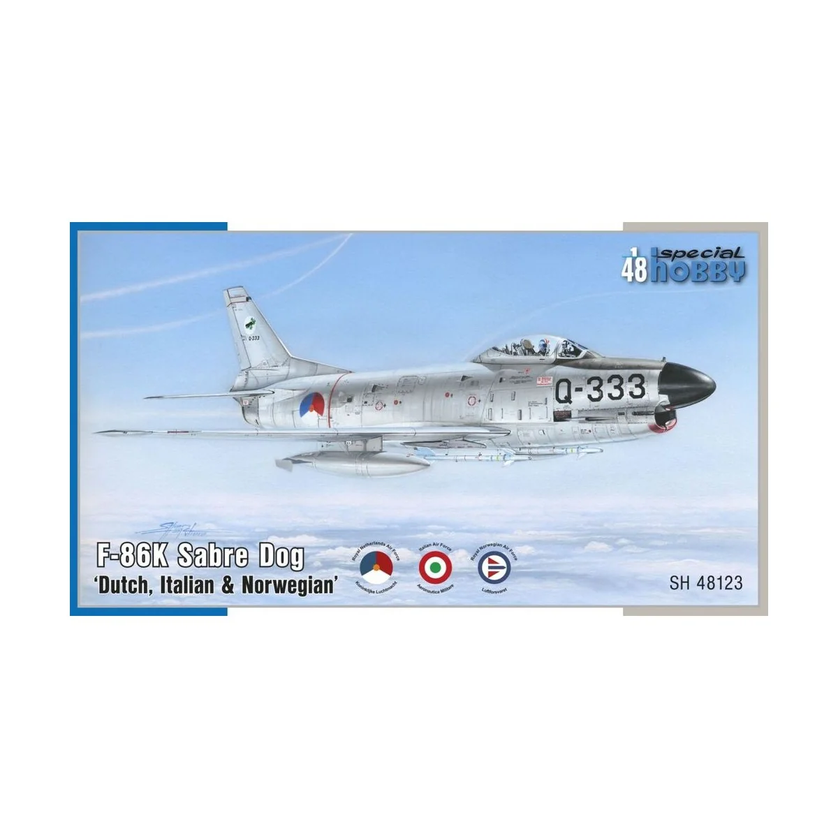 F-86K Sabre Dog 'Dutch, Italian and Norwegian', 1/48 - Special Hobb... F-86K Sabre Dog 'Dutch, Italian and Norwegian', 1/48 - Special Hobb...