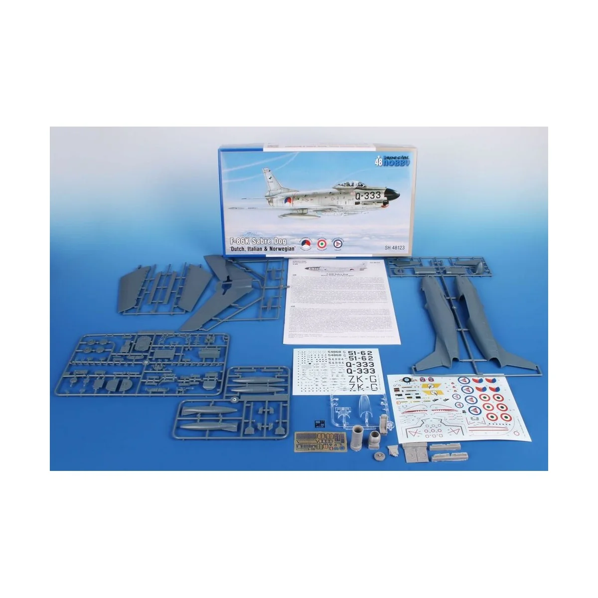 F-86K Sabre Dog 'Dutch, Italian and Norwegian' - Special Hobby 100-...