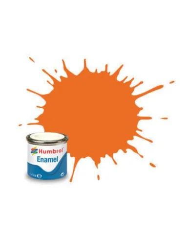 Humbrol 018 Orange, Glänzend 14 ml - Humbrol AA0196
