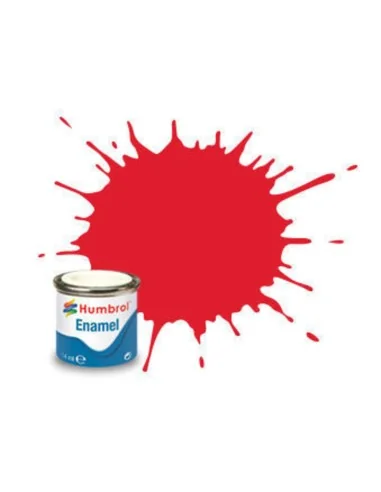 Humbrol 019 Rot, Glänzend 14 ml - Humbrol AA0206