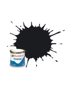 Humbrol 201 Schwarz Metallic - Humbrol AA6392