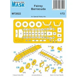 Fairey Barracuda MASK - Special Hobby 100-M72022