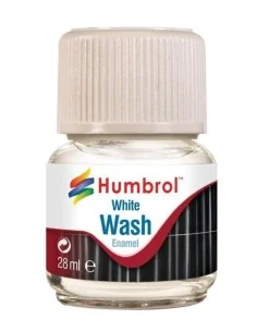 Humbrol Enamel Wash White 28 ml - Humbrol AV0202
