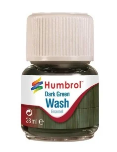 Humbrol Enamel Wash Dark Green 28 ml - Humbrol AV0203