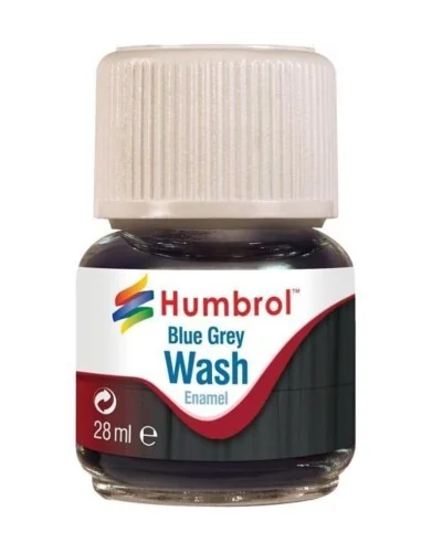 Humbrol Enamel Wash Blue Grey 28 ml - Humbrol AV0206