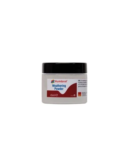 HUMBROL Weathering Powder White - 45ml - Humbrol AV0012