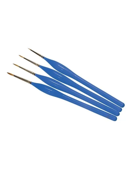 Detail Sable Brush Pack Sizes 00, 0, 1, 2 - Humbrol AG4304