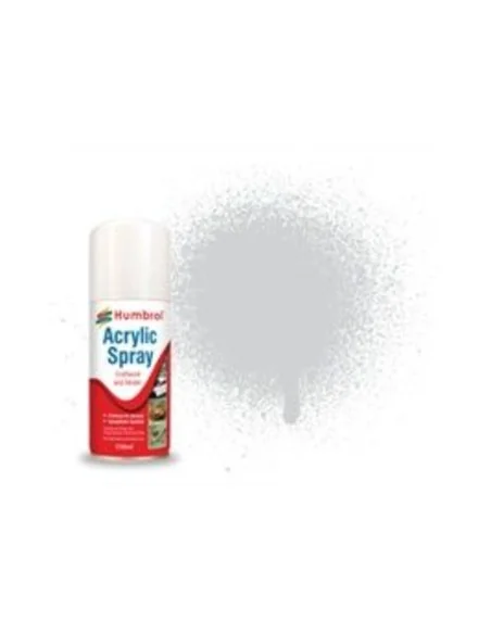 HUMBROL ACRYLIC HOBBY SPRAY 150ML No 11 Silver Interior Version - H...