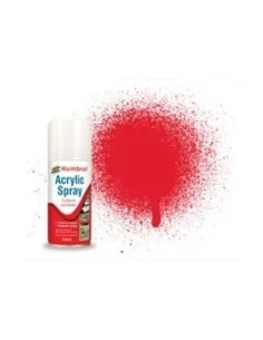 HUMBROL ACRYLIC HOBBY SPRAY 150ML No 19 Red - Humbrol AD6019