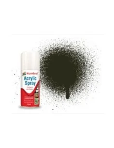 HUMBROL ACRYLIC HOBBY SPRAY 150ML No 53 Gun Metal - Humbrol AD6053