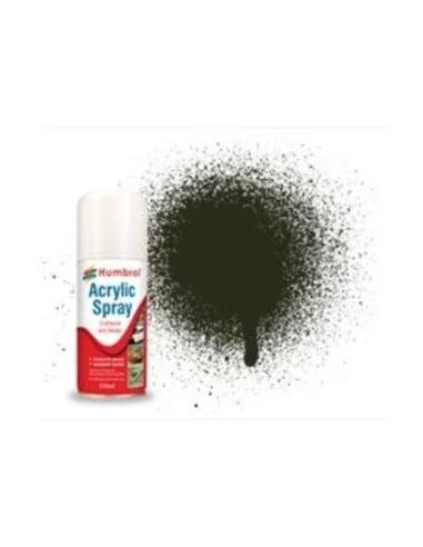 HUMBROL ACRYLIC HOBBY SPRAY 150ML No 53 Gun Metal - Humbrol AD6053