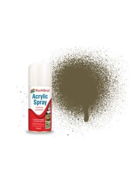 HUMBROL ACRYLIC HOBBY SPRAY 150ML No 86 Light Olive - Humbrol AD6086