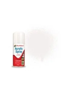 HUMBROL ACRYLIC HOBBY VARNISH SPRAY 150ML No 135 Satin Varnish - Hu...