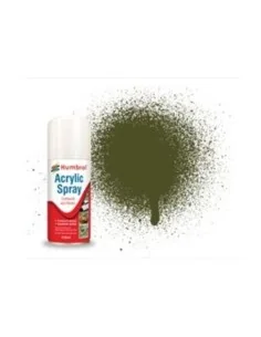 HUMBROL ACRYLIC HOBBY SPRAY 150ML No 155 Olive Drab Matt - Humbrol ...