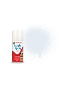 HUMBROL ACRYLIC HOBBY SPRAY 150ML No 191 Chrome Silver - Humbrol AD...