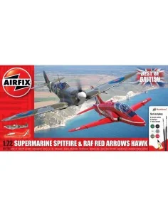Best of British Spitfire and Hawk, 1/72 - Airfix A50187