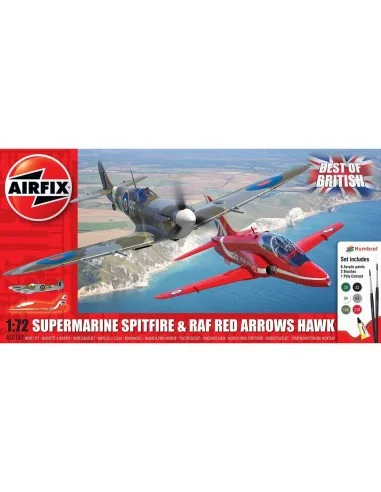 Best of British Spitfire and Hawk, 1/72 - Airfix A50187