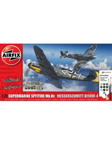 Supermarine Spitfire Mk.Vc vs Bf109F-4 Dogfight Double, 1/72 - Airf...