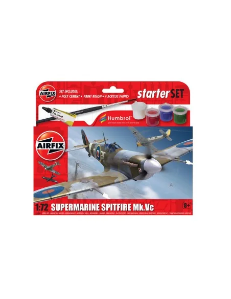 Small Beginners Set Supermarine Spitfire MkVc, 1/72 - Airfix A55001