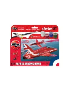 Small Beginners Set Red Arrows Hawk, 1/72 - Airfix A55002