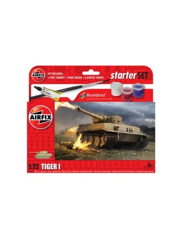 Small Beginners Set Tiger 1, 1/72 - Airfix A55004