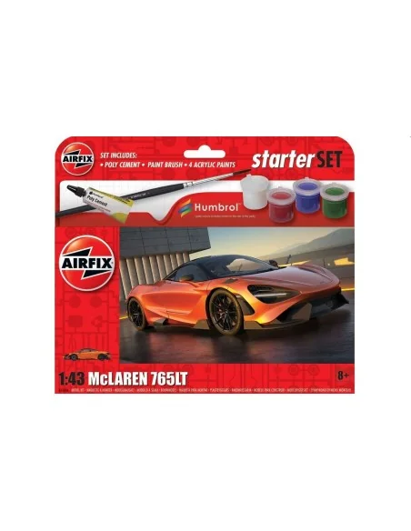 Starter Set - McLaren 765, 1/43 - Airfix A55006