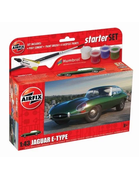 Small Starter Set Jaguar E-Type, 1/43 - Airfix A55009
