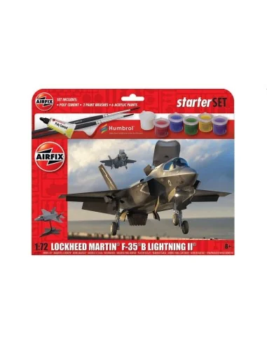 Starter Set - Lockheed Martin F-35B Lightning II, 1/72 - Airfix A55010