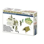 WW2 US TANK CREW WITH EQUIPMENT for M8 SCOTT & other US MOTORISED H... WW2 US TANK CREW WITH EQUIPMENT for M8 SCOTT & other US MOTORISED H...