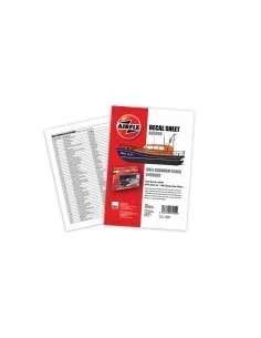 Decal Sheet - RNLI Shannon Class Lifeboat (A55015), 1/72 - Airfix A...