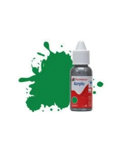 HUMBROL ACRYLIC DROPPER BOTTLE 14ML No 2 Emerald Green - Gloss - Hu...