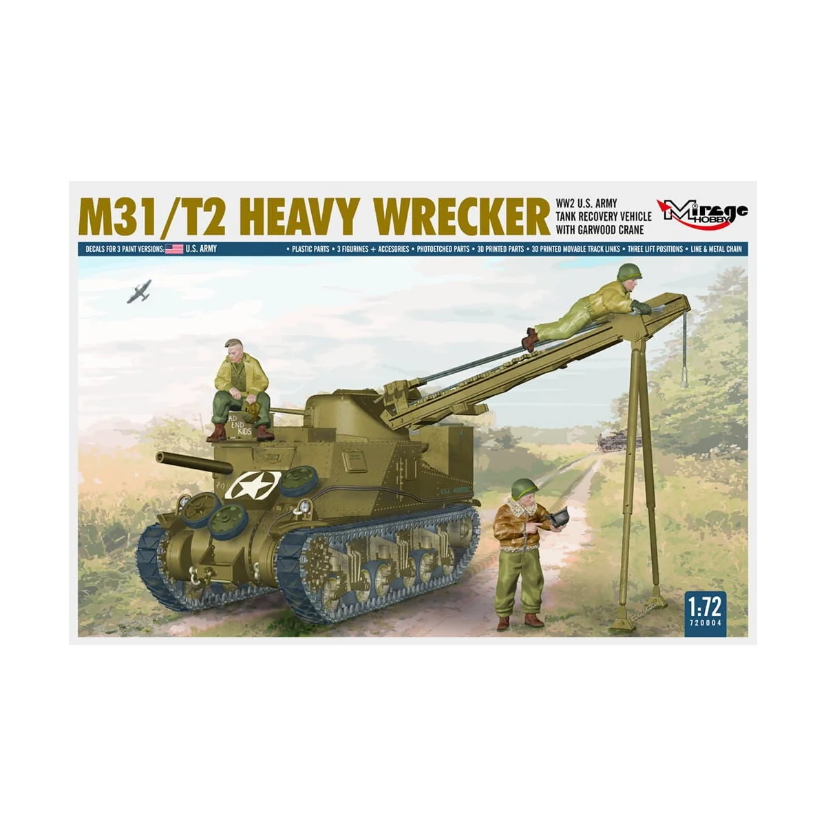 M31/T2 HEAVY WRECKER - Mirage Hobby 720004