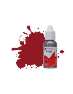 HUMBROL ACRYLIC DROPPER BOTTLE 14ML No 20 Crimson - Gloss - Humbrol...