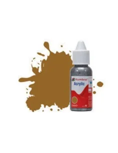 HUMBROL ACRYLIC DROPPER BOTTLE 14ML No 26 Khaki - Matt - Humbrol DB...