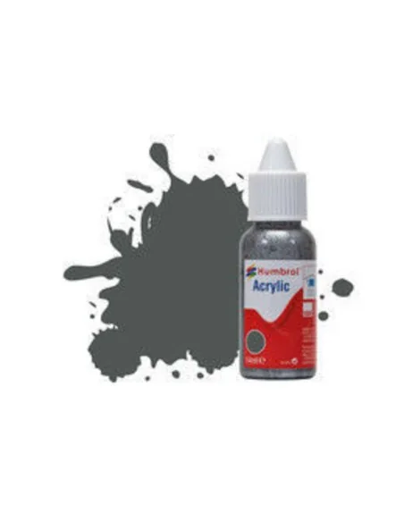 HUMBROL ACRYLIC DROPPER BOTTLE 14ML No 27 Sea Grey - Matt - Humbrol...