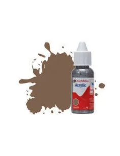 HUMBROL ACRYLIC DROPPER BOTTLE 14ML No 29 Dark Earth - Matt - Humbr...