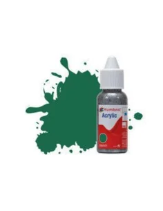 HUMBROL ACRYLIC DROPPER BOTTLE 14ML No 30 Dark Green - Matt - Humbr...