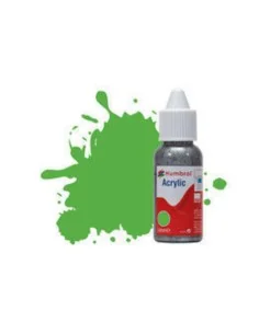 HUMBROL ACRYLIC DROPPER BOTTLE 14ML No 37 Bright Green Matt - Humbr...